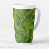 Fantasy Tropical Forest Latte Mok (Rechterhoek)