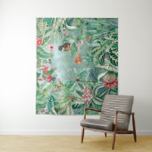 Fantasy Tropisch Oerwoud Wandkleed (In situ)