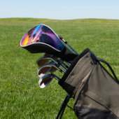 Fantasy Tropisch Strand Een Golfheadcover (Insitu)