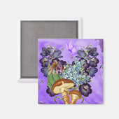 Fantasy tuinprint magneet (Voorkant / Achterkant)