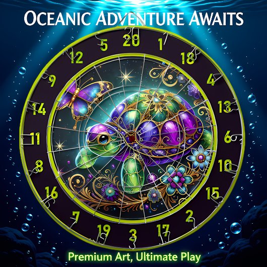 Fantasy Turtle Butterfly Rustic Lodge Decor Dartbord