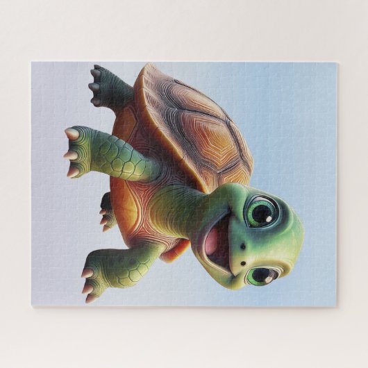 Fantasy Turtle Jigsaw Puzzel (Horizontaal)