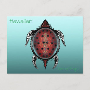 Fantasy Turtle Tattoo Briefkaart