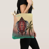 Fantasy Turtle Tattoo Tote Bag (Dichtbij)