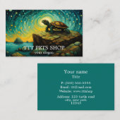 Fantasy Turtle Visitekaartje (Voorkant / Achterkant)