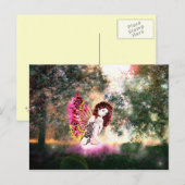 Fantasy Twilight Fairy Magical Briefkaart (Voorkant / Achterkant)