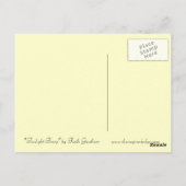 Fantasy Twilight Fairy Magical Briefkaart (Achterkant)