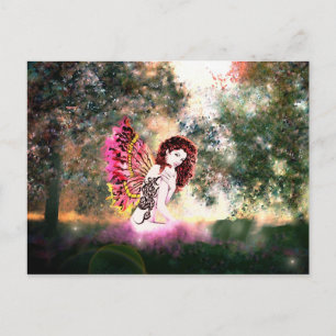 Fantasy Twilight Fairy Magical Briefkaart