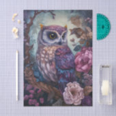 Fantasy Uil Bloemstuk Tissuepapier (Craft)