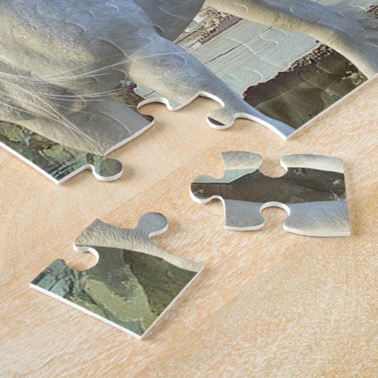 Fantasy Unicorn Castle Dragon Personalized Legpuzzel (Zijkant)