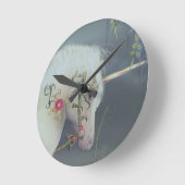 Fantasy Unicorn Clock Ronde Klok (Hoek)