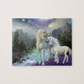 Fantasy Unicorn en Foal Mystical Legpuzzel (Horizontaal)