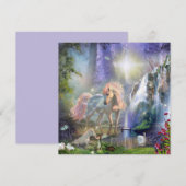 Fantasy Unicorn Mam en Baby (Voorkant / Achterkant)