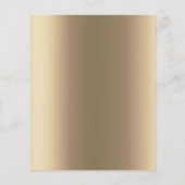 Fantasy Unicorn Medieval Castle Metallic Birthday (Achterkant)