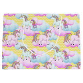 Fantasy unicorn meisjes patroontas large cadeautasje (Voorkant)