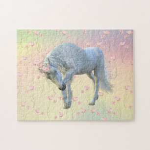 Fantasy Unicorn  regenboogvlies Legpuzzel