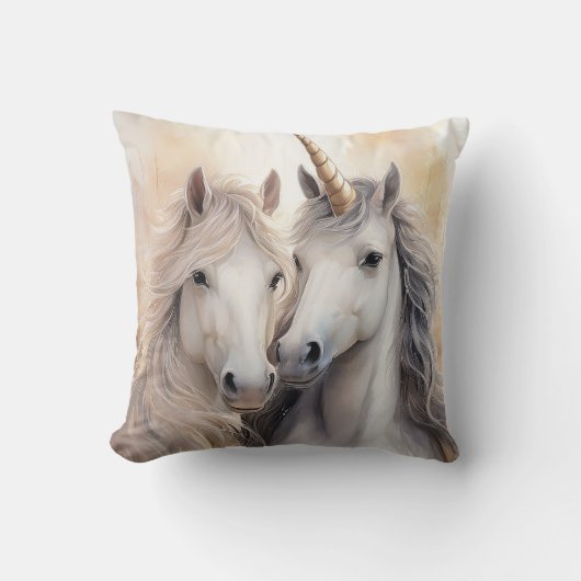 Fantasy Unicorn Sierkussen (Voorkant)