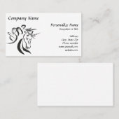 Fantasy Unicorn Sketch Drawing Artwork Visitekaartje (Voorkant / Achterkant)