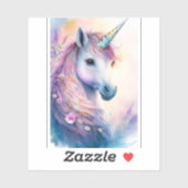 Fantasy Unicorn Sticker (Vel)