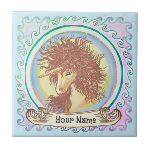 Fantasy Unicorn Tegeltje