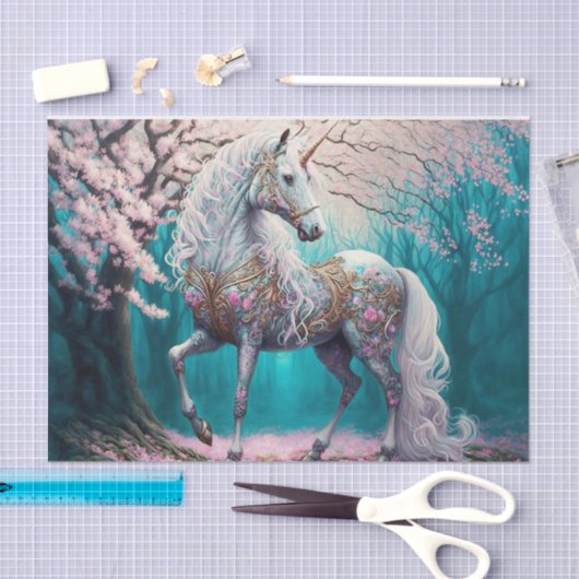 Fantasy Unicorn Tissuepapier (Craft)
