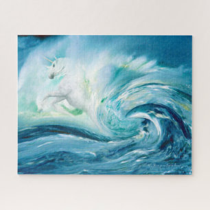 Fantasy Unicorn van het Zee Legpuzzel