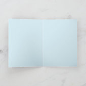 fantasy unicorn wenskaart feestdagen kaart (Binnen)