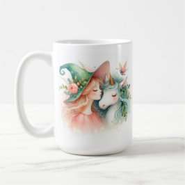 Fantasy Unicorn Witch Mystical Drinkware Magic Koffiemok