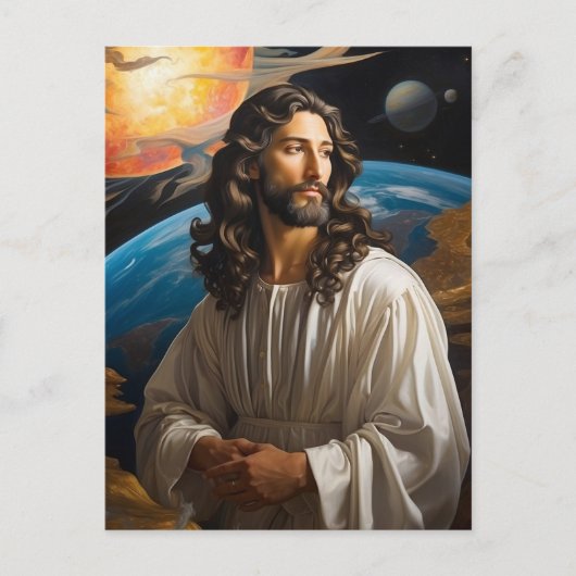 *~* Fantasy Universum met Planet Earth AP50 Briefkaart (Voorkant)