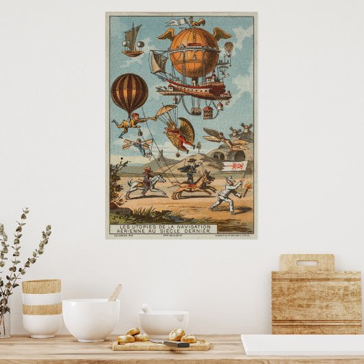 Fantasy utopia poster (Keuken)