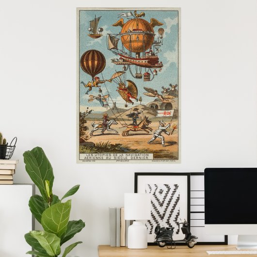 Fantasy utopia poster (Thuiskantoor)