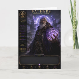 Fantasy Vaderdag Toverkaart Kaart