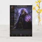 Fantasy Vaderdag Toverkaart Kaart (Gele Bloem)