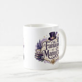 Fantasy van omgangsvormen koffiemok (Voorkant rechts)