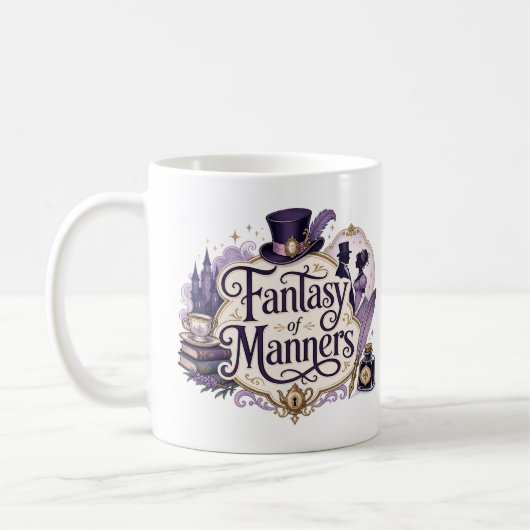 Fantasy van omgangsvormen koffiemok (Links)