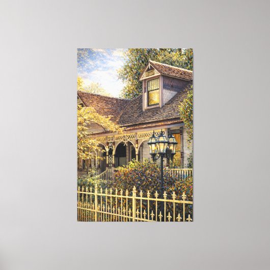 Fantasy Victoriaanse Gengiste I Canvas Afdruk (Voorkant)