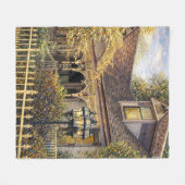 Fantasy Victoriaanse Peperkoek I Fleece Deken (Voorkant (Horizontaal))