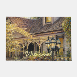Fantasy Victorian Gingerbread I Deurmat