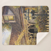 Fantasy Victorian Gingerbread I Sherpa Deken (Voorkant (horizontaal))