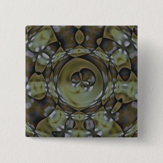 Fantasy Vierkante Button 5,1 Cm (Voorkant)