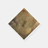Fantasy Vintage Alice in Wonderland Verjaardagsfee Servet (Hoek)