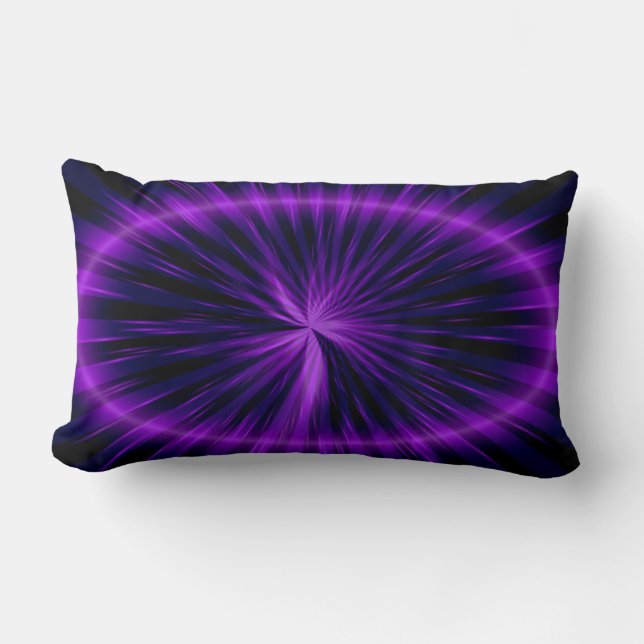 Fantasy Violet Art Design Abstract Pillow 18 Kussen (Voorkant)