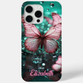 Fantasy vlinder iPhone / iPad hoesje (Achterkant)