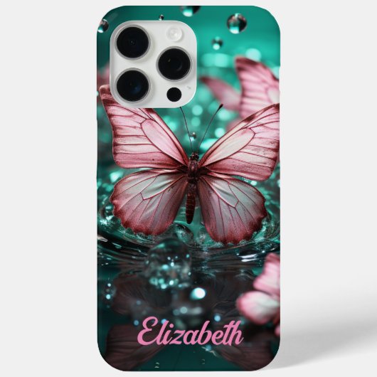 Fantasy vlinder iPhone / iPad hoesje (Achterkant)