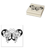 Fantasy Vlinder RubberStamp Rubberstempel (Gestempeld)