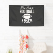Fantasy Voetbal Verliezer Voetbal Fantasie Grappig Spandoek (Insitu)