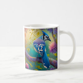Fantasy Vogels Blauwe Jay Koffiemok