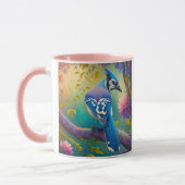Fantasy Vogels Blauwe Jay Mok (Links)