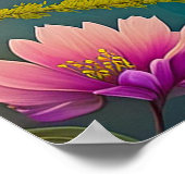 Fantasy Vogels Blauwe Jay Poster (Hoek)