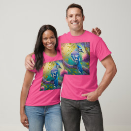 Fantasy Vogels Blauwe Jay T-shirt
